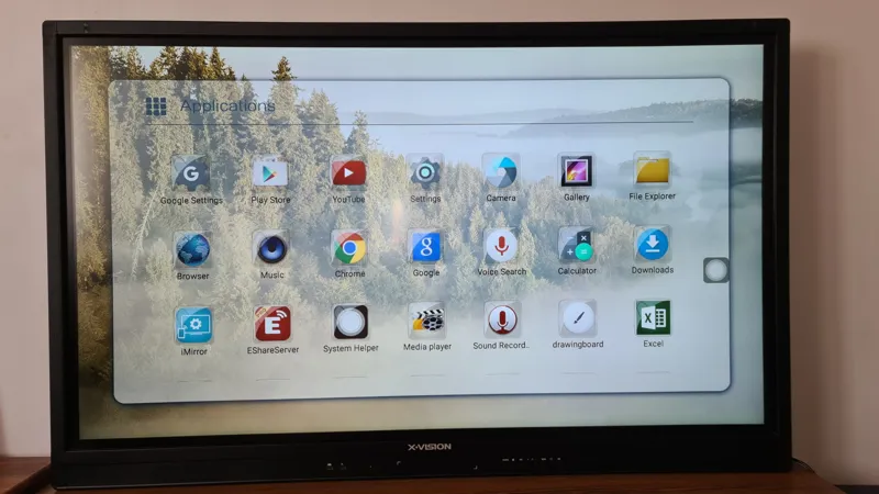 مانیتور لمسی 65 اینج XVISON