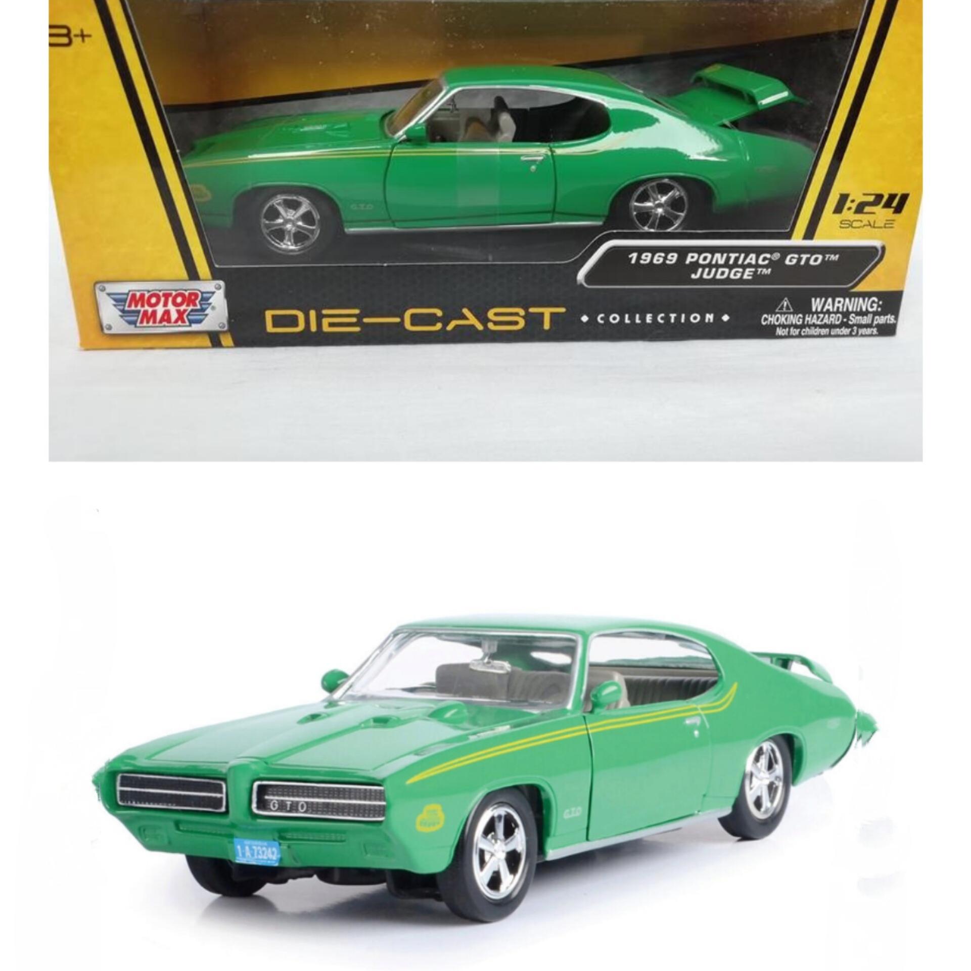 ماکت ماشین فلزی پونتیاک gto موتور مکس