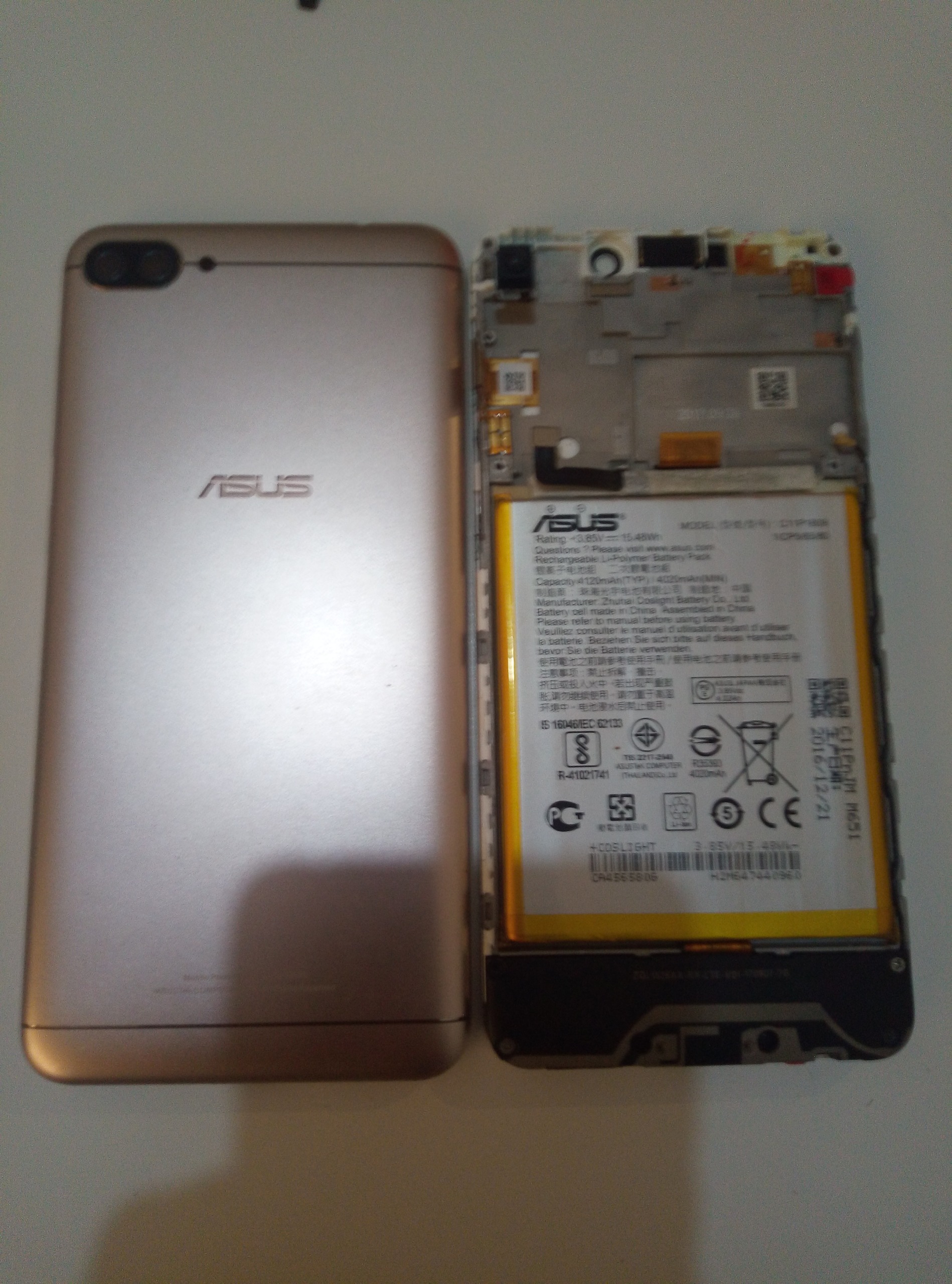 تاچ ال سی دی ایسوس zenfon 4 max plus