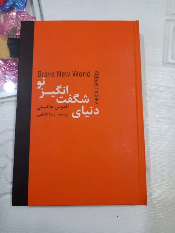 کتاب دنیای شگفت انگیز نو، رمان، در حد نو