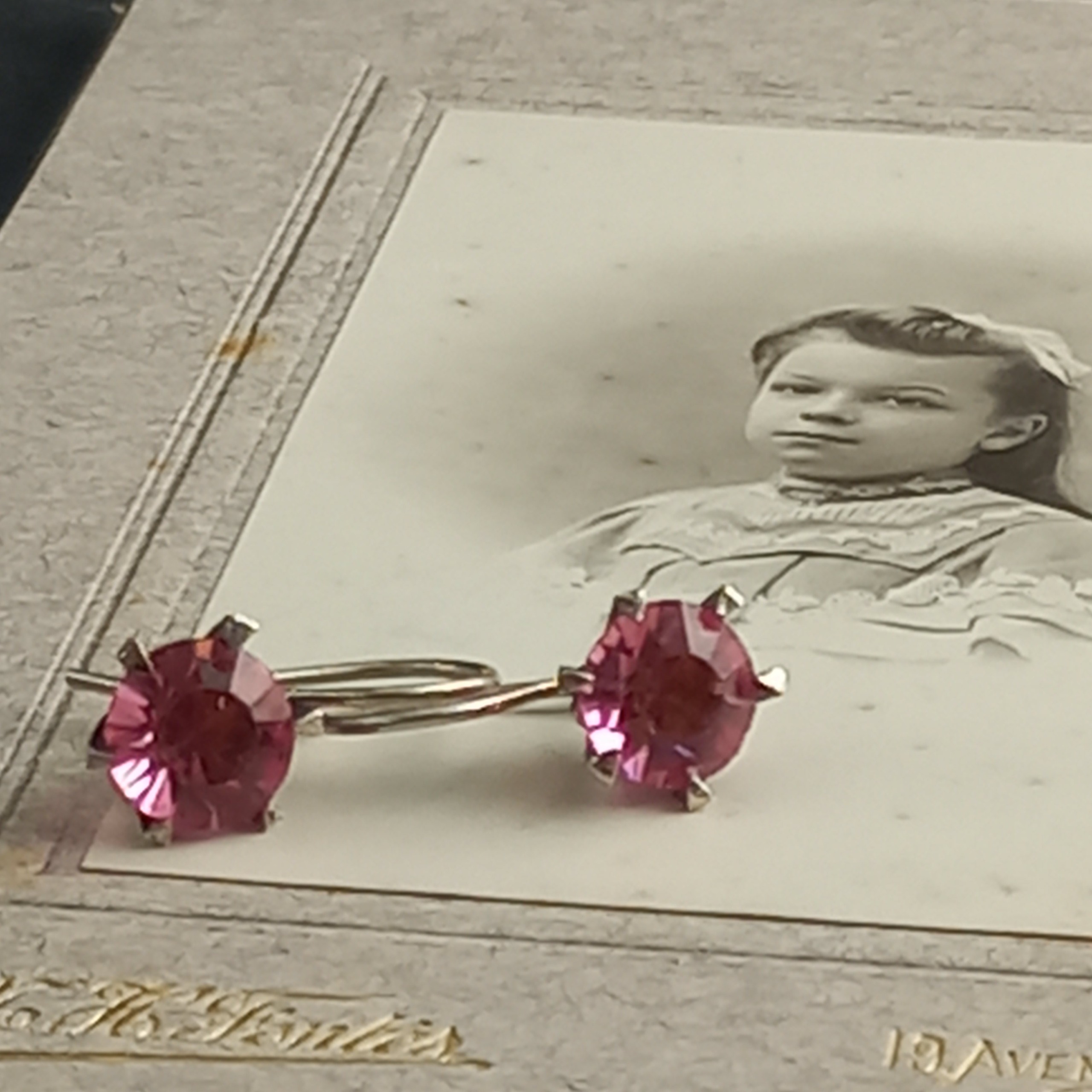 گوشواره آنتیک روس نقره