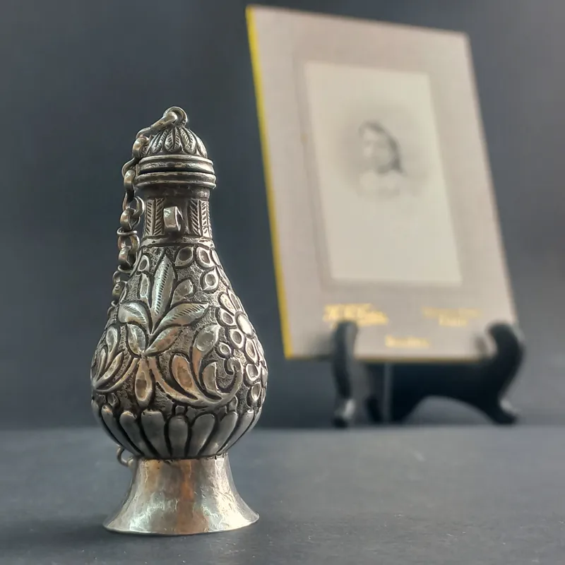 گلاب دان یا عطر دان نقره 23 گرم
