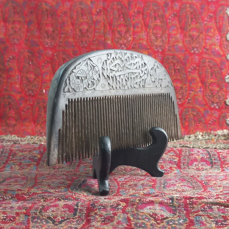 شانه آنتیک زیبا قاجاری
