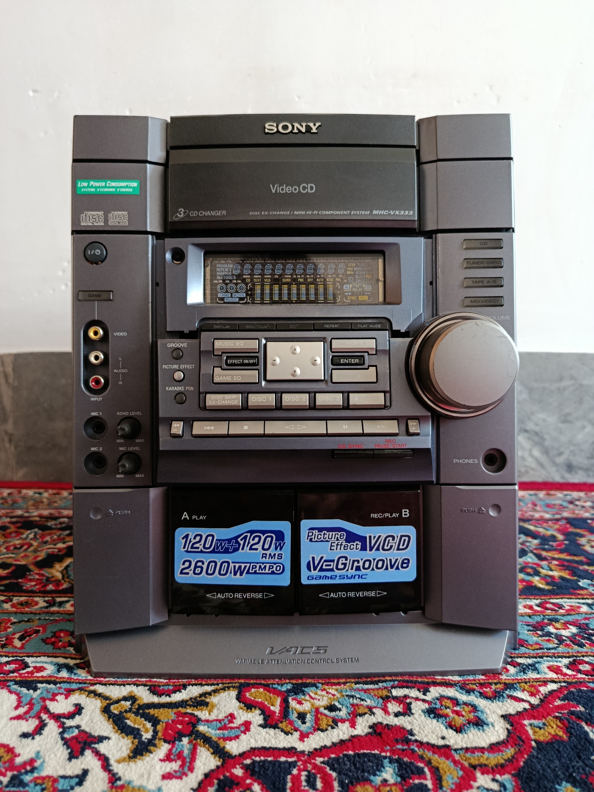 ضبط سونی VX333