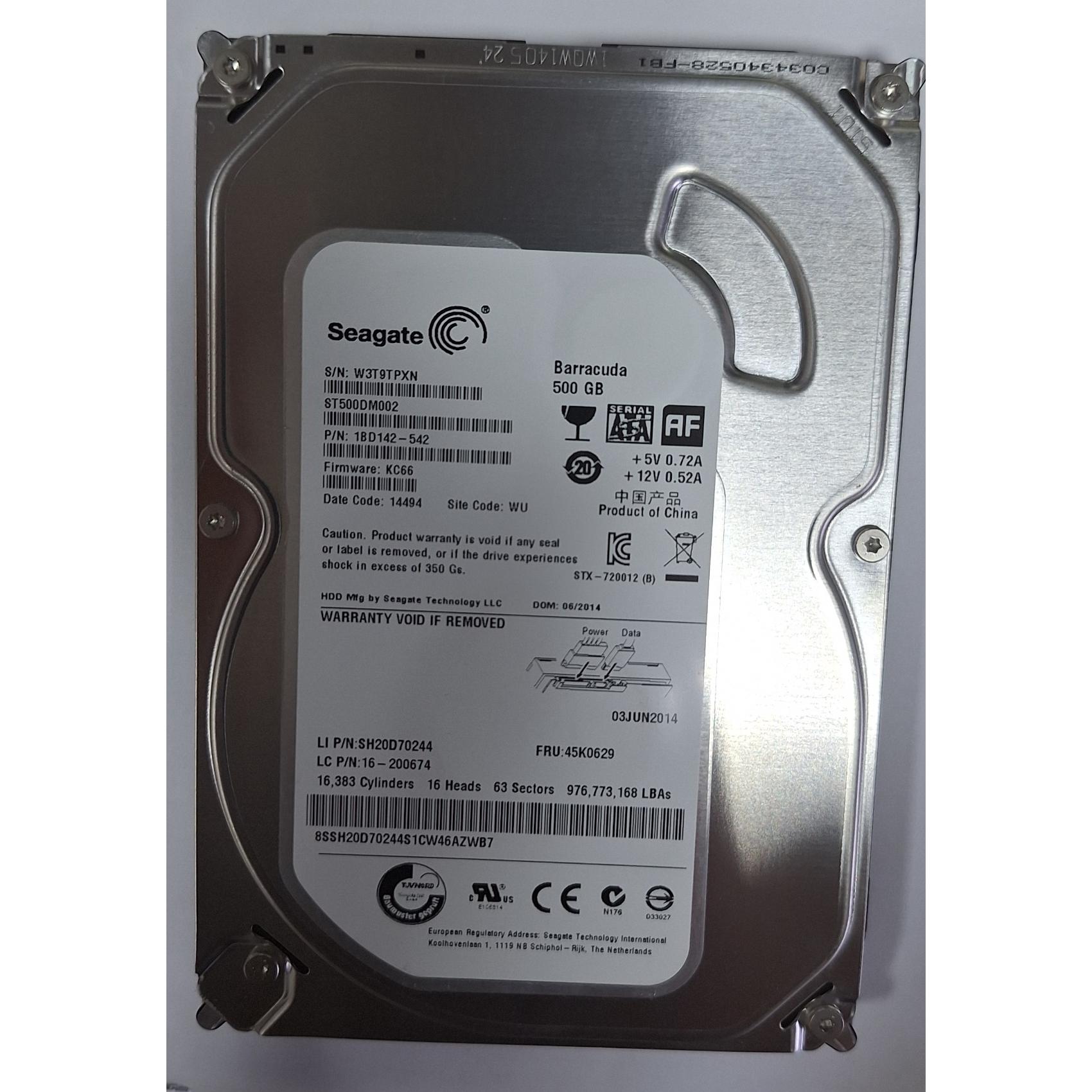 هارد 500 گیگ سیگیت