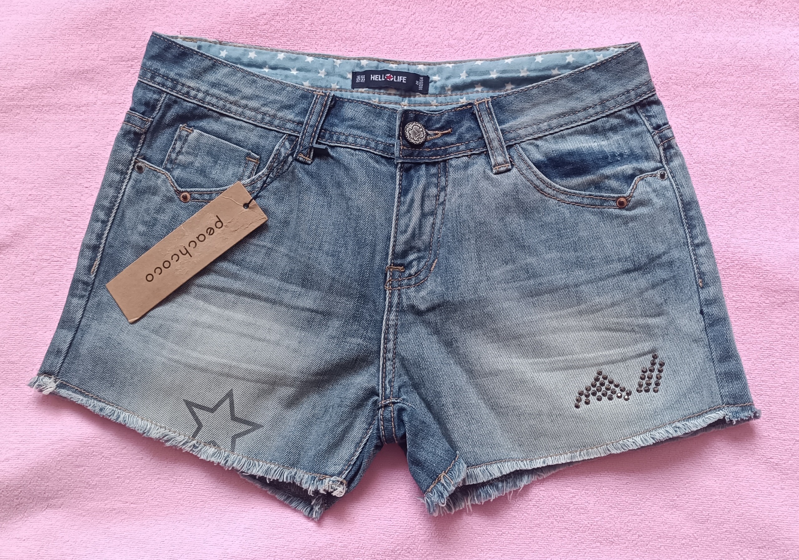 شلوارک جین خارجی زنانه سایز کوچک