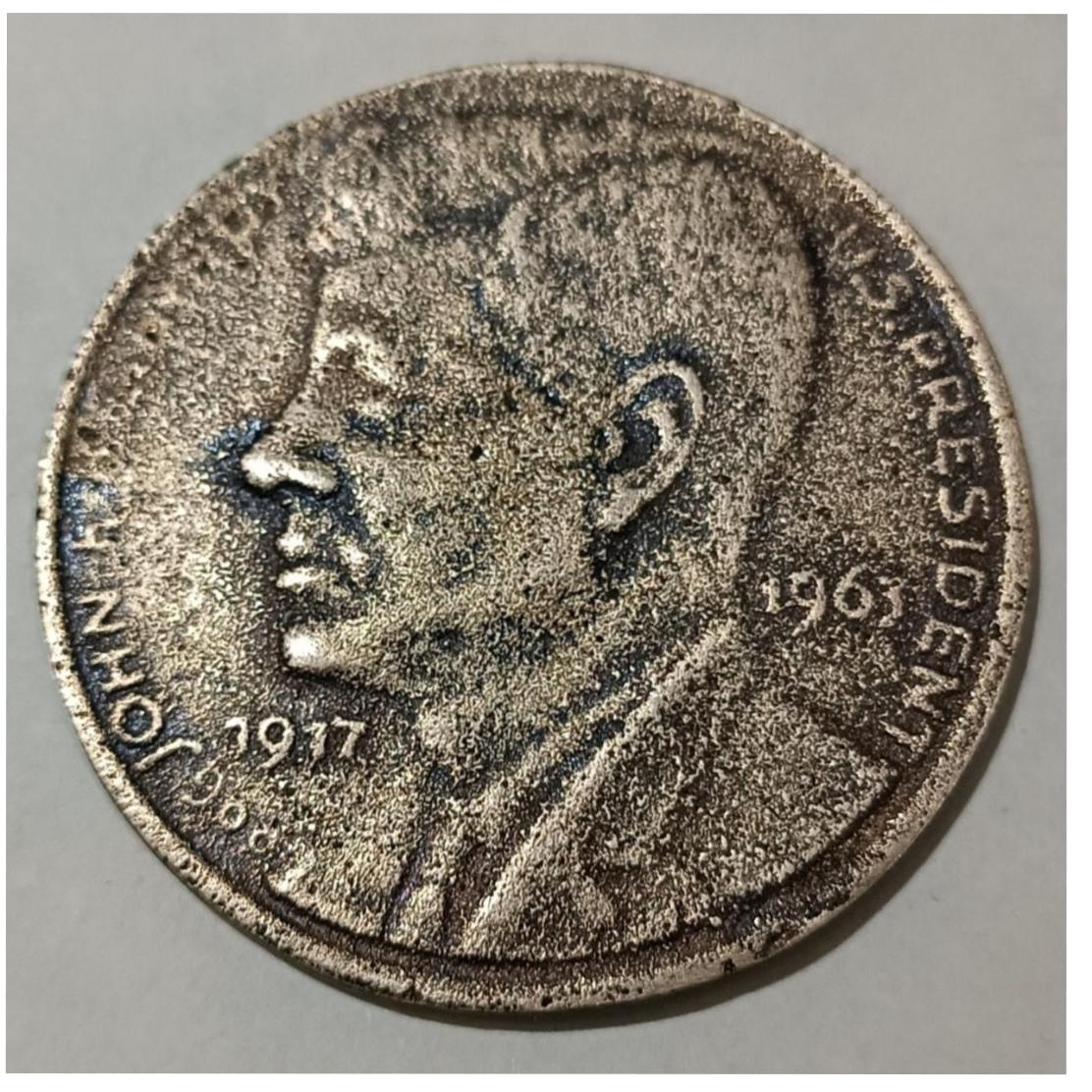 مدال قدیمی جان کندی آمریکا