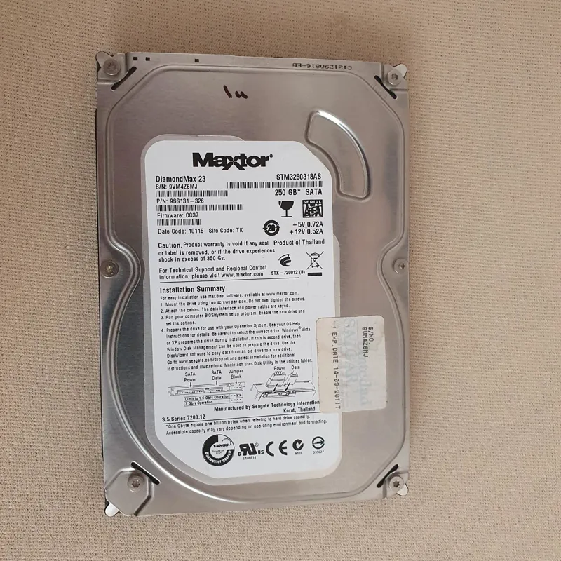 هارد 250 گیگابایت Maxtor