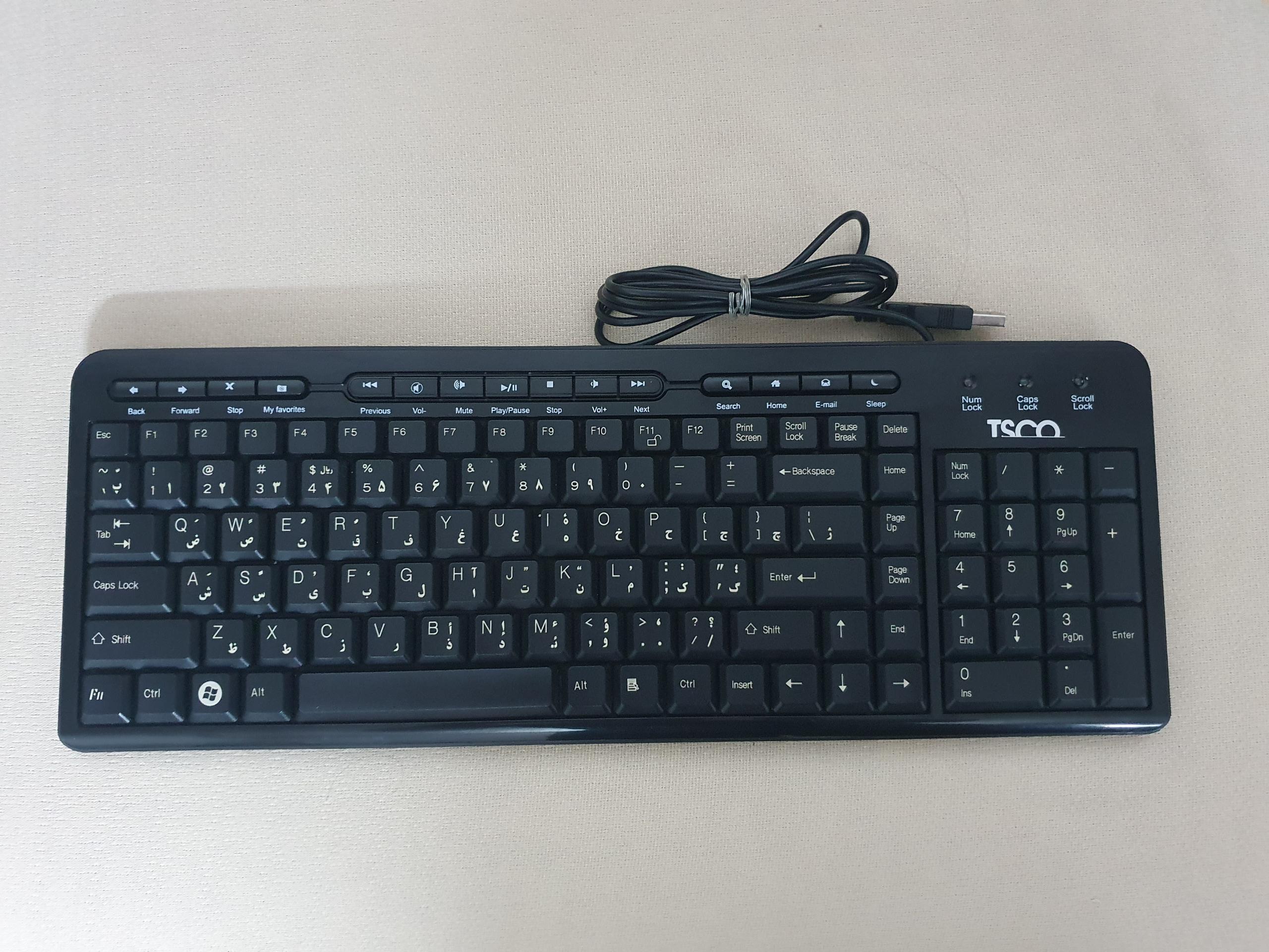 کیبورد TSCO مدل TK8145