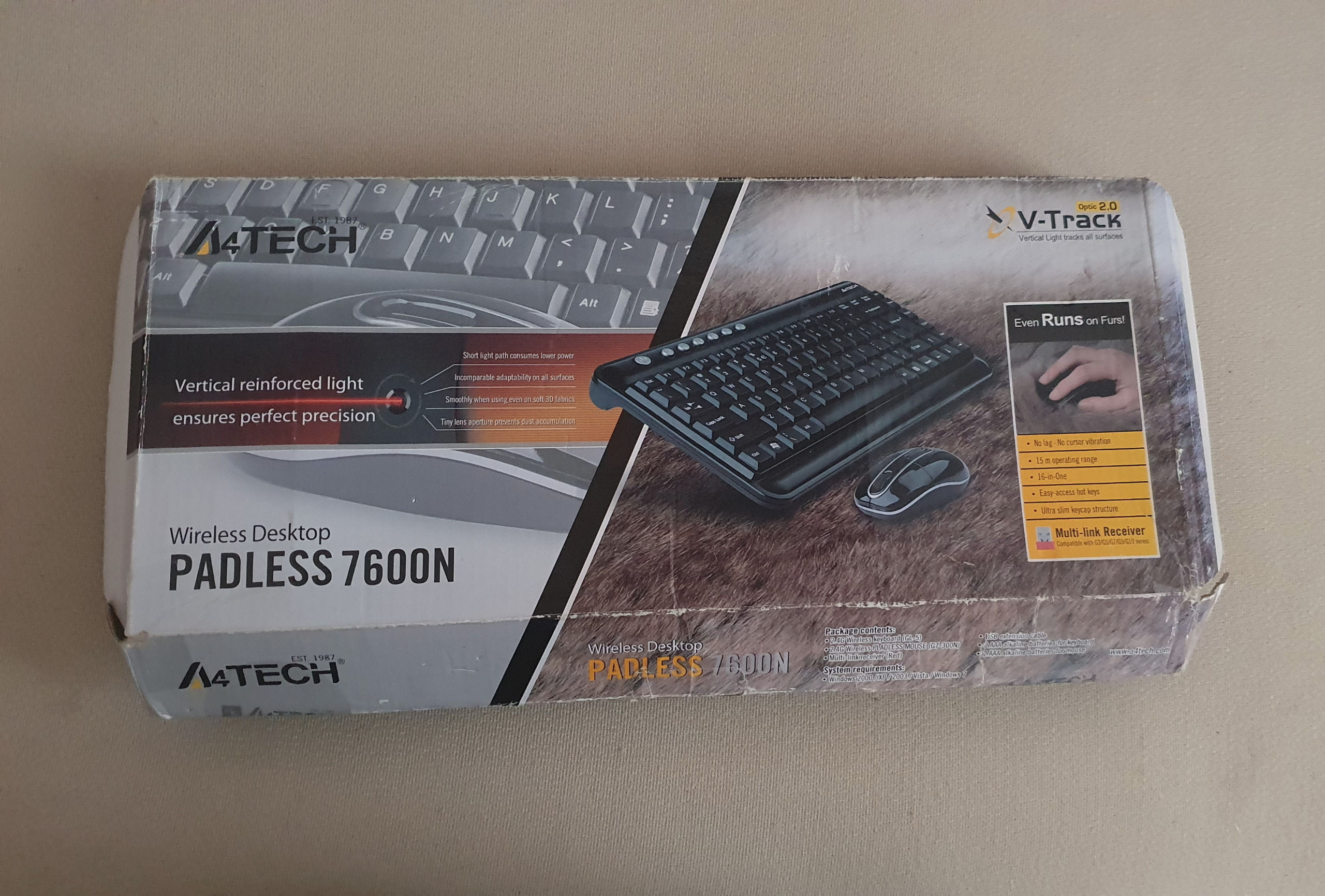 کیبورد و ماوس بی سیم A4TECH