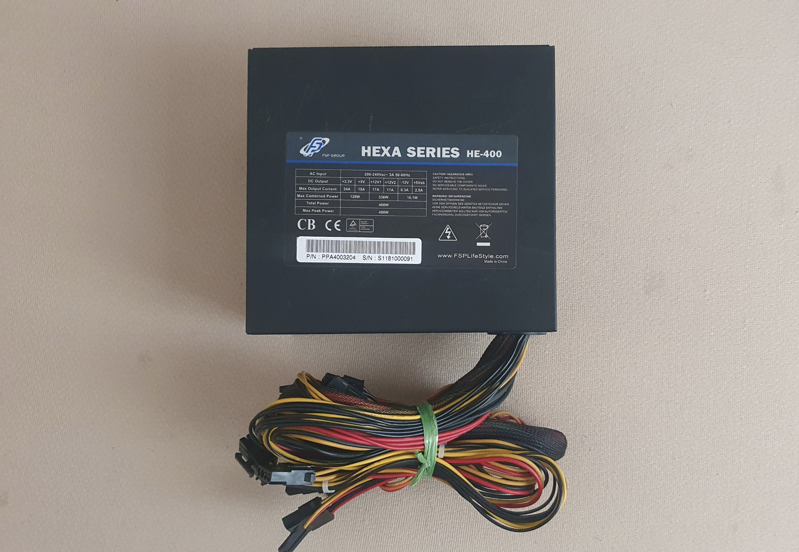 پاور 450 وات FSP