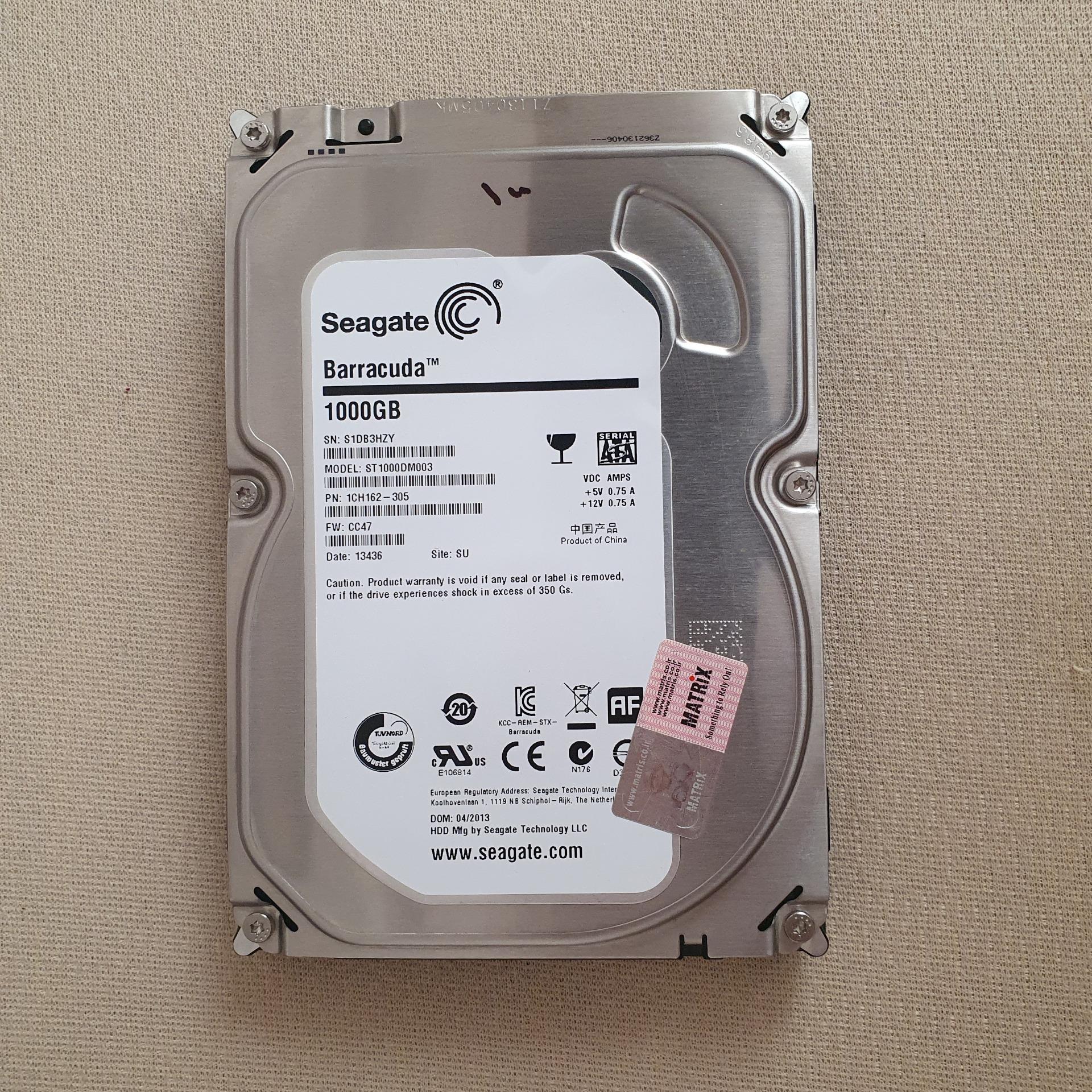 هارد یک ترابایت Seagate