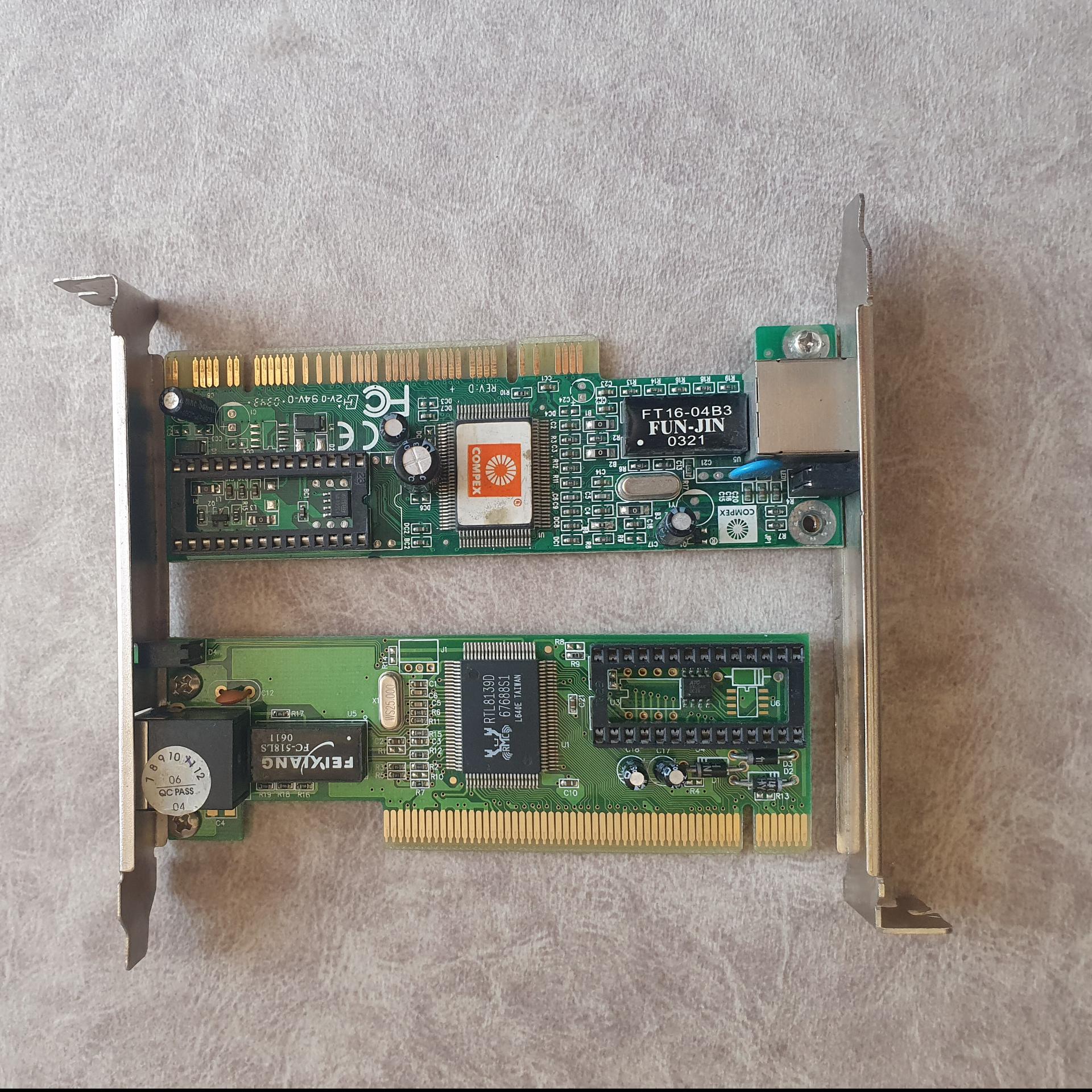 کارت شبکه PCI