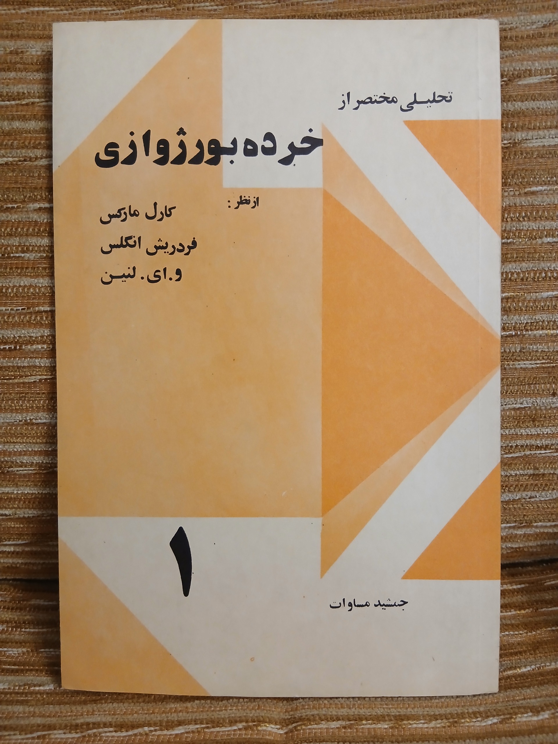 کتاب قدیمی و کمیاب خرده بورژوازی