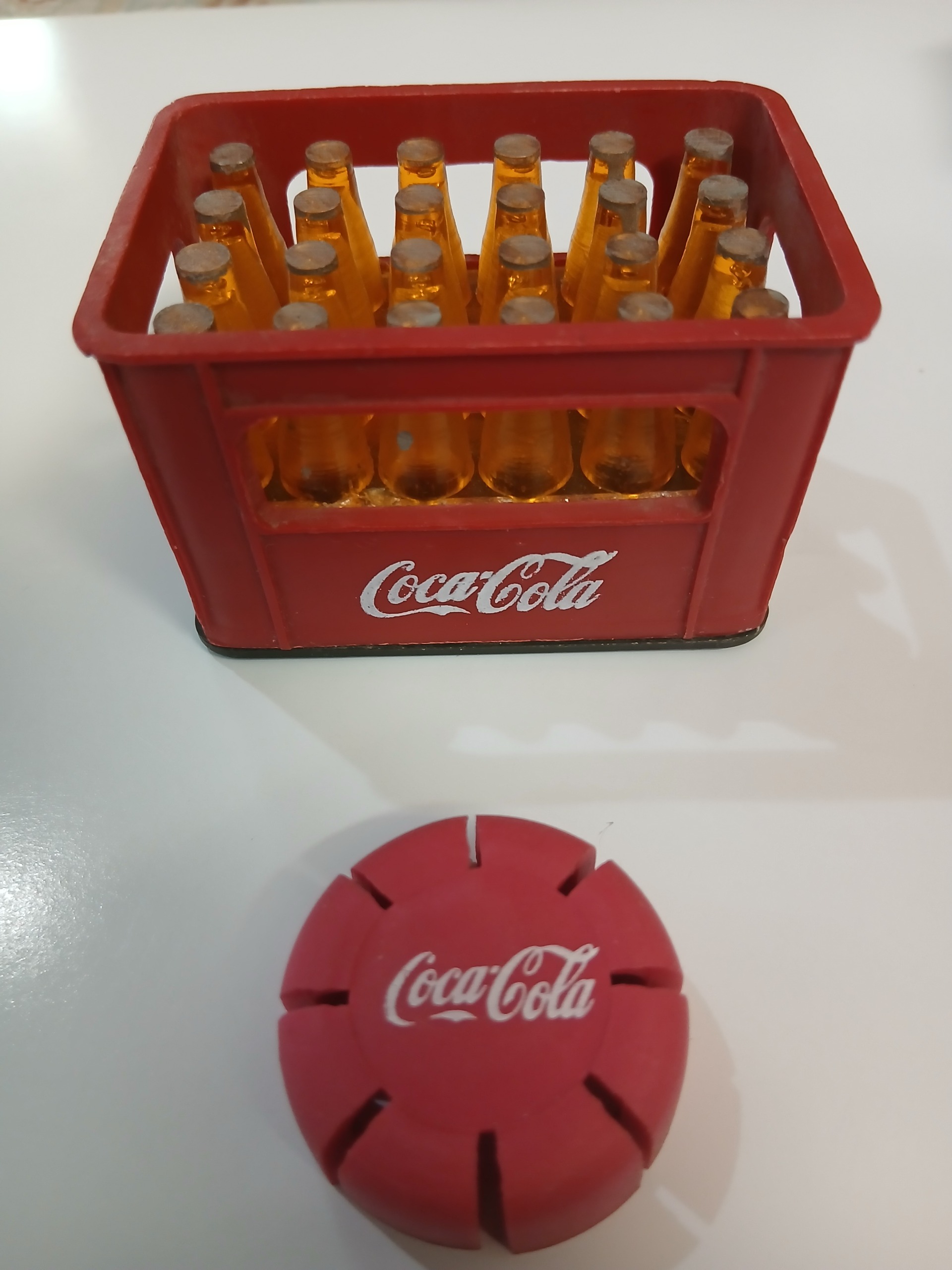 ست تراش نوشابه ای وپاکن برند کوکاکولا اصل دهه 60