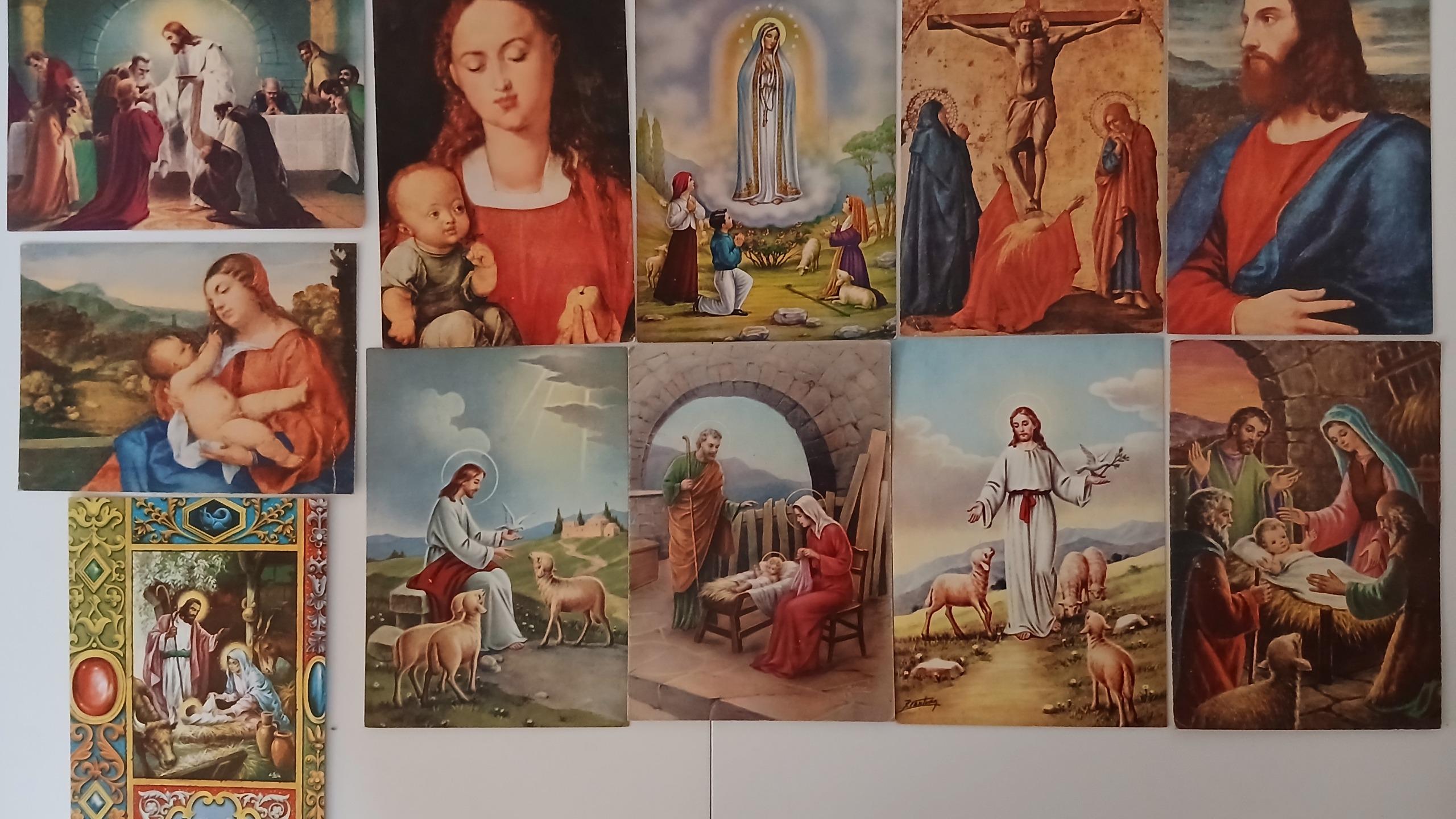 11 عدد کار پستال کریسمسی اصل دهه 60