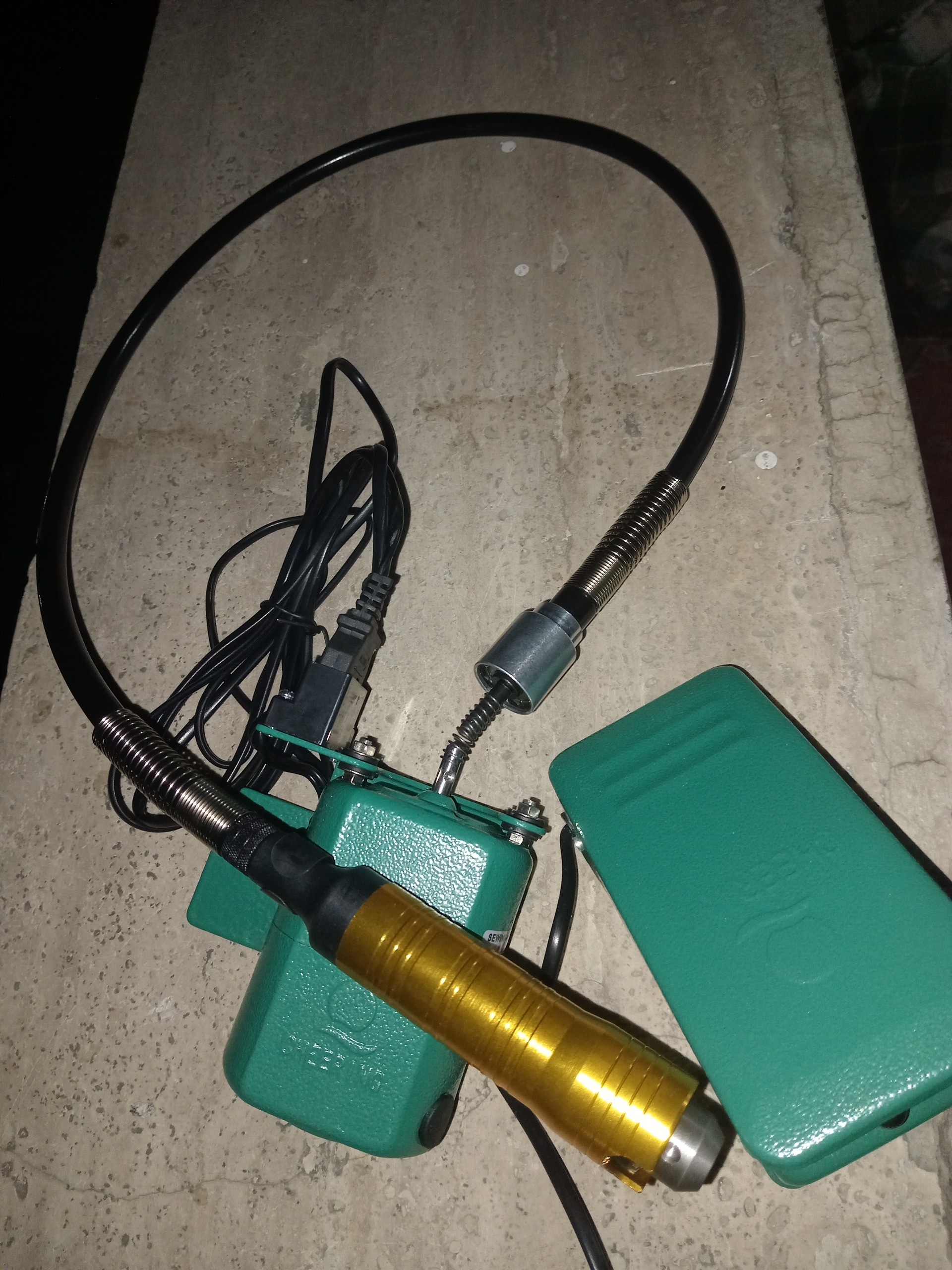 فرز انگشتی دیمر دار پدالی با کیف مخصوص
