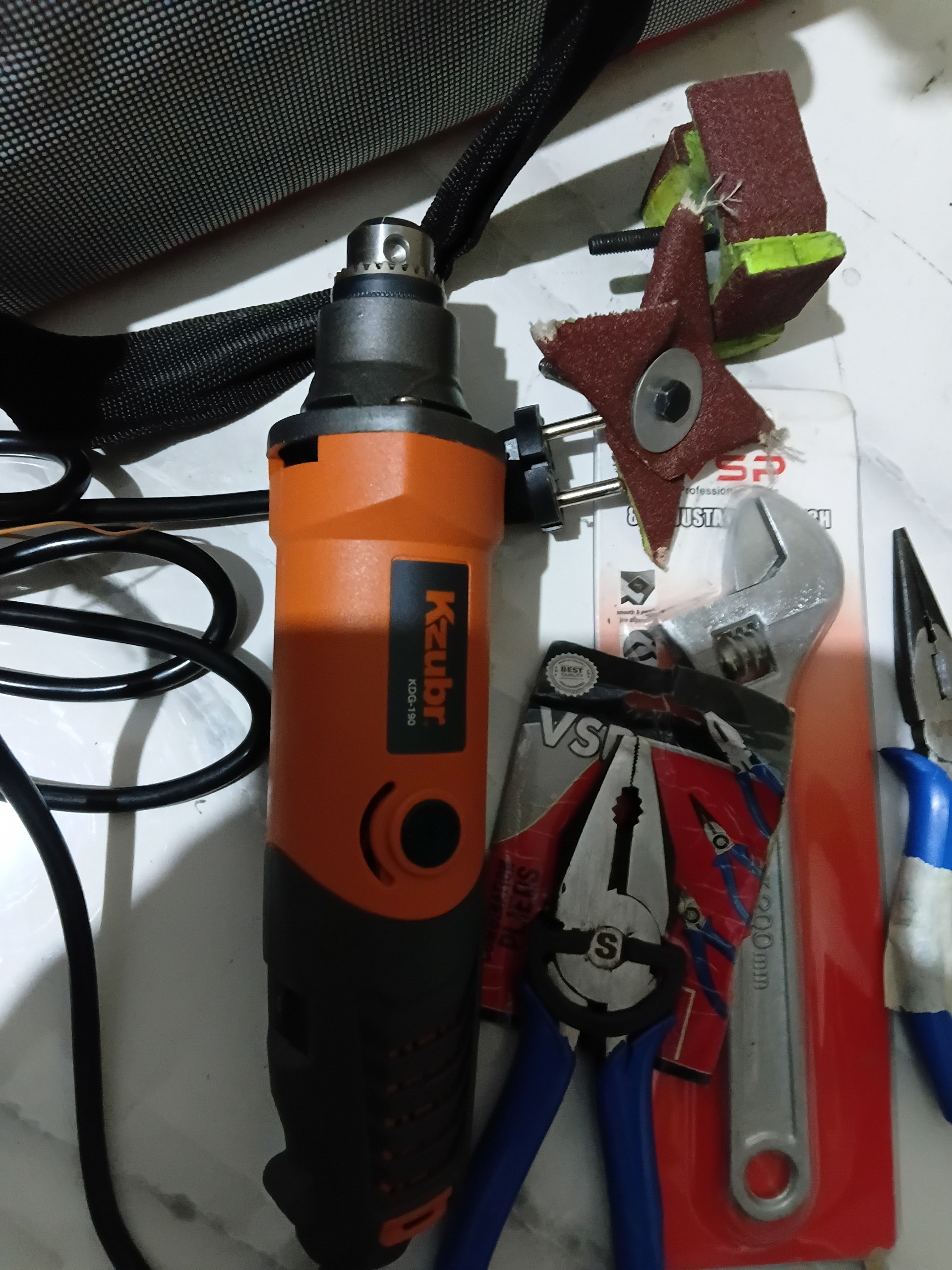 فرز انگشتی و کیف ابزار