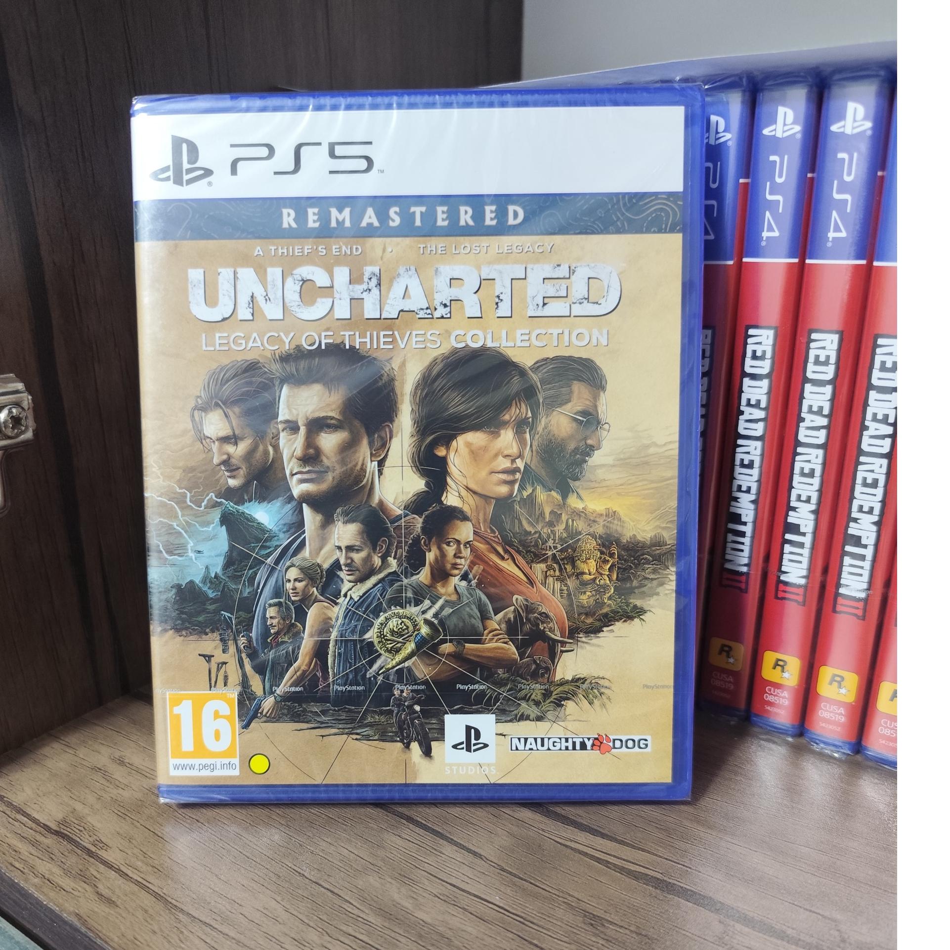 Uncharted legacy ps5 پلمپ اصلی