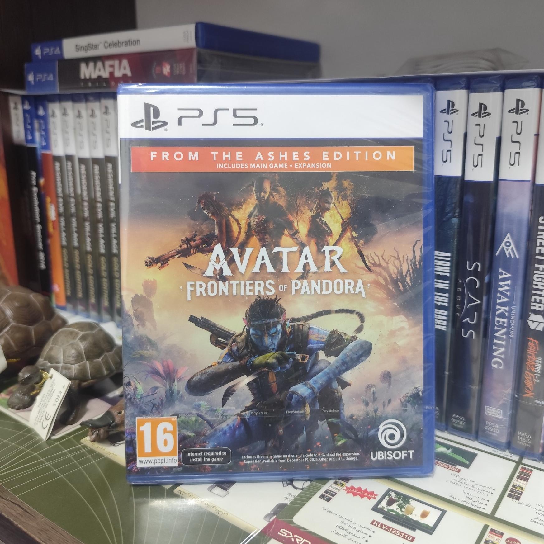 Avatar frontiers of Pandora ashes ps5 پلمپ اصلی