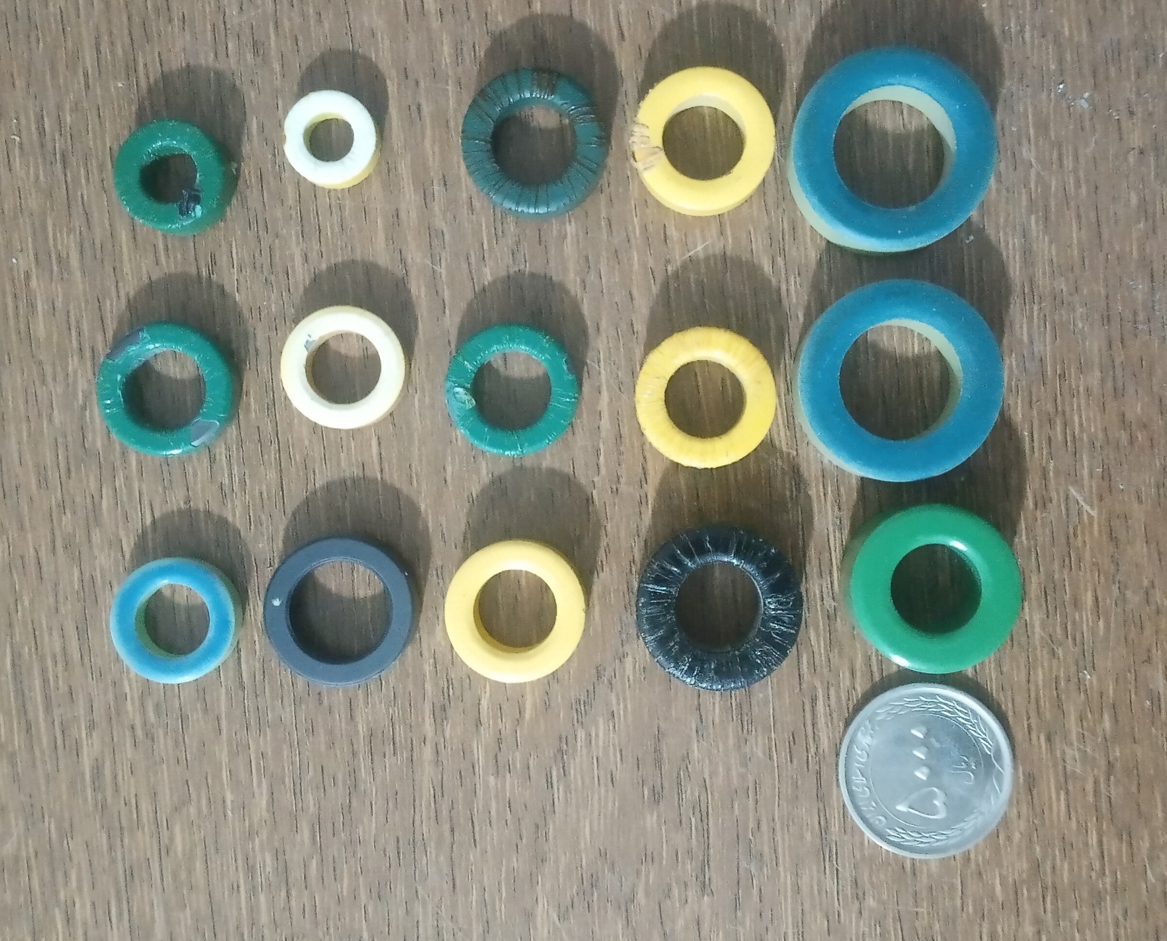 15 عدد هسته فریت