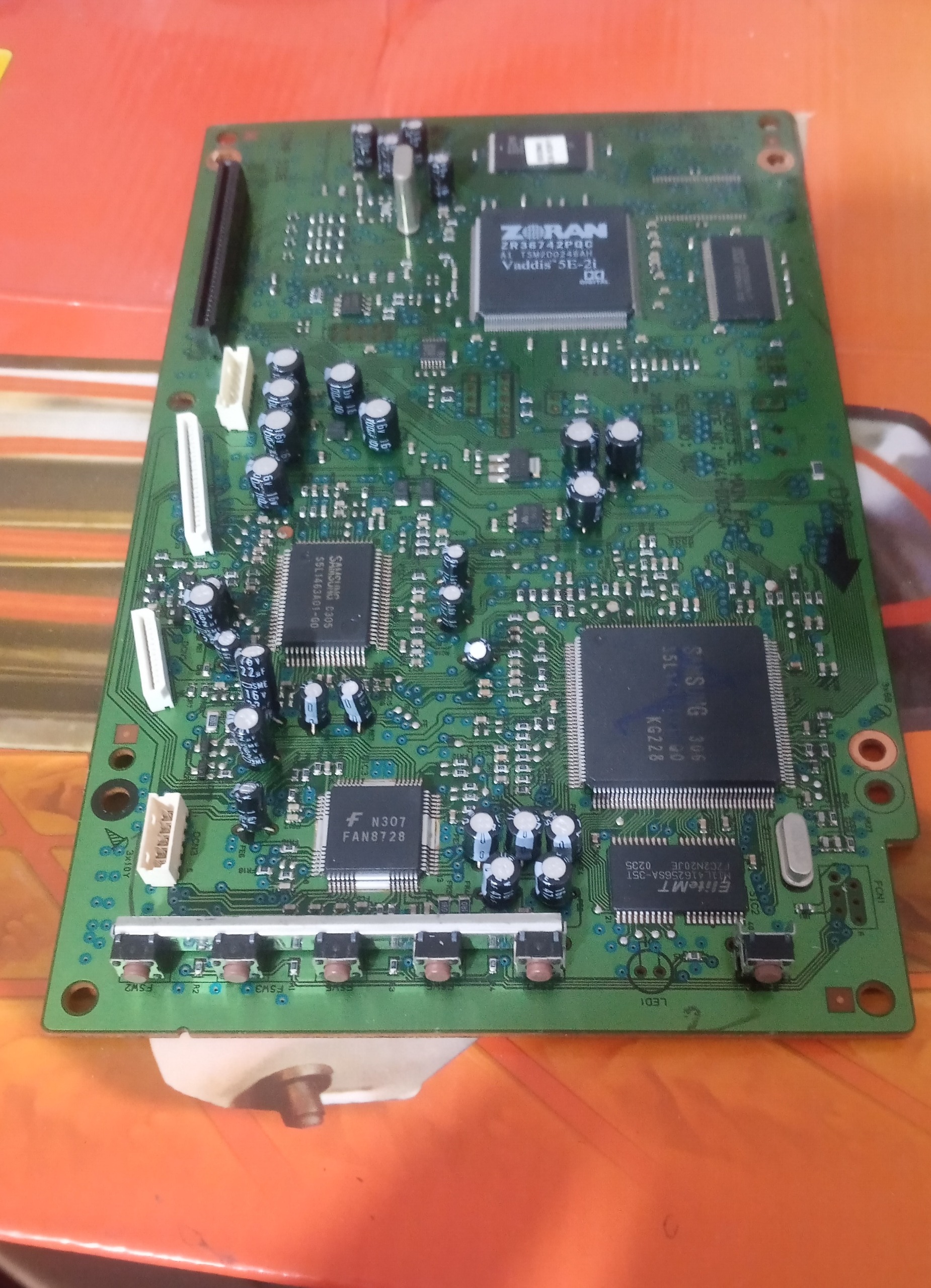 مین برد دی وی دی پلیر سامسونگ مدل E2525