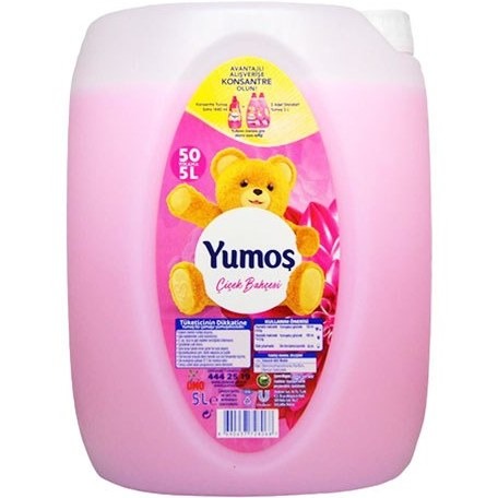مایع نرم کننده لباس YOMUSH یوموش 5 لیتر ترکیه