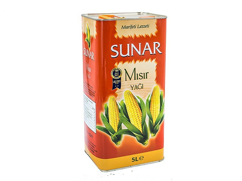 روغن ذرت 5 لیتری سونار SUNAR اصل ترکیه