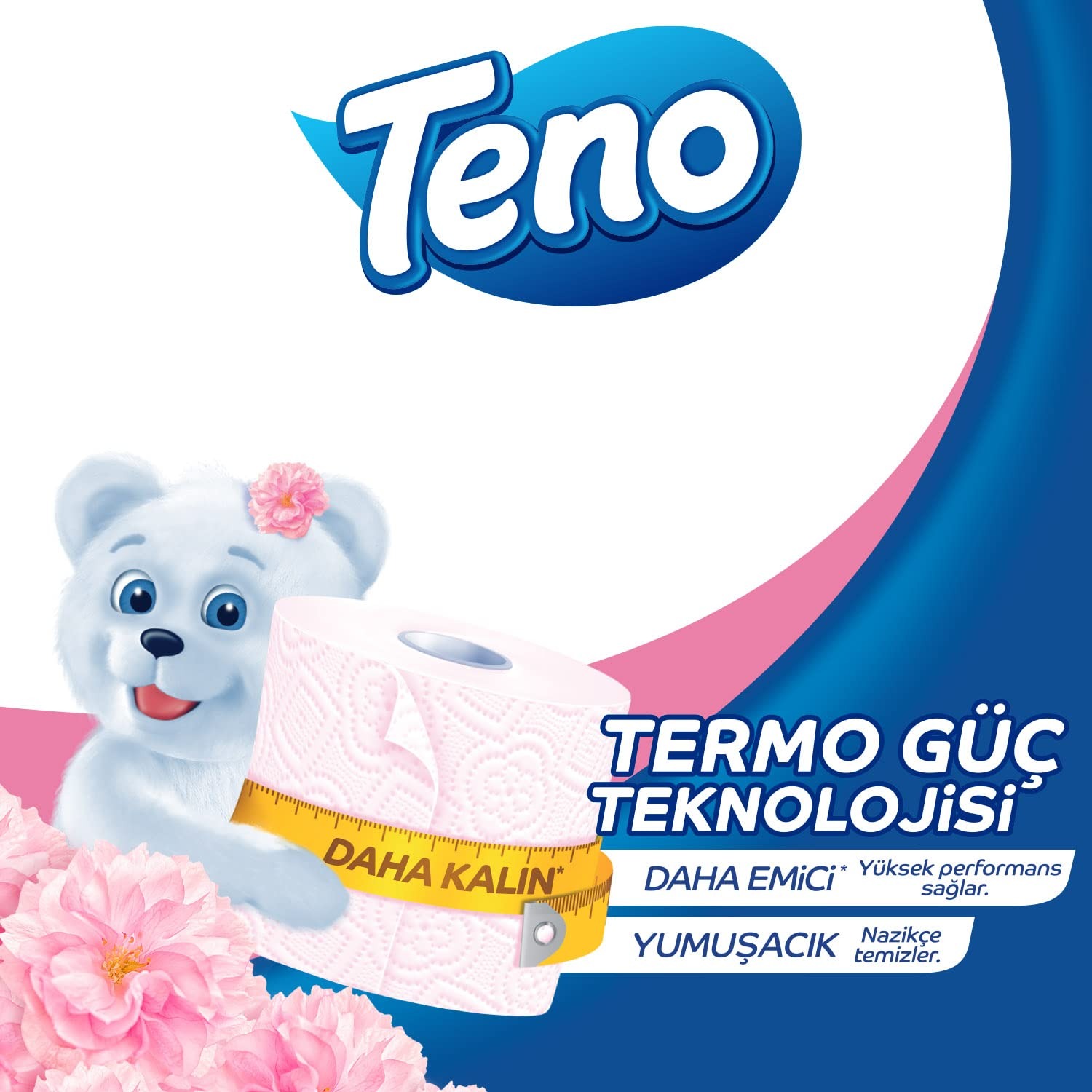 دستمال توالت 32 رولی تنو Teno وارداتی ترکیه