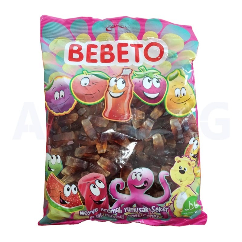پاستیل نوشابه ببتو bebeto اصل ترکیه وارداتی 1 کیلو