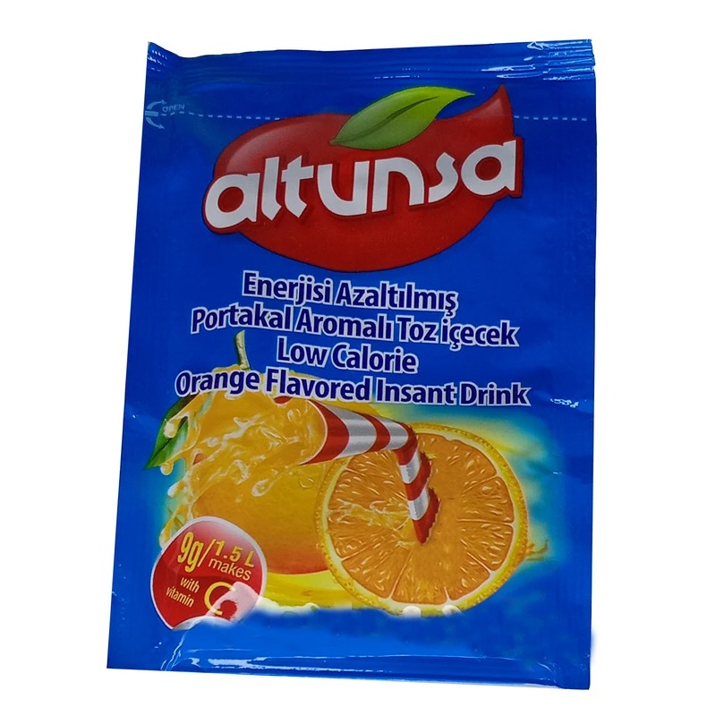 پودر شربت ALTUNSA آلتونسا پرتقال فروش کارتنی عمده