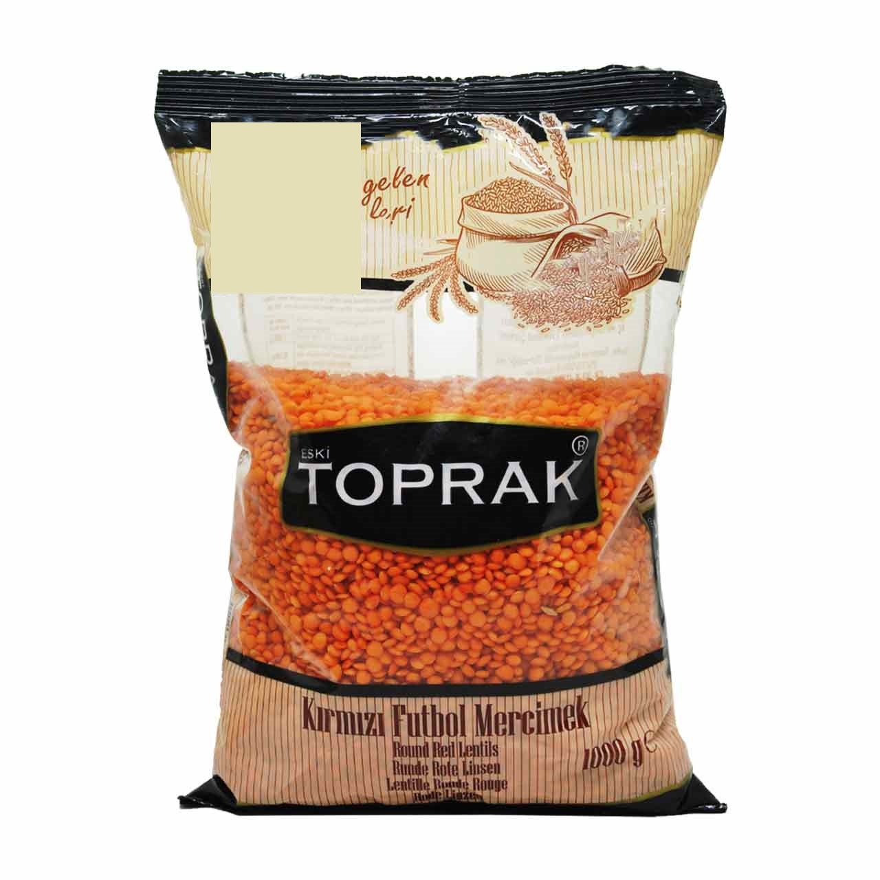 عدس قرمز توپراک TOPRAK پنچ کیلوگرمی