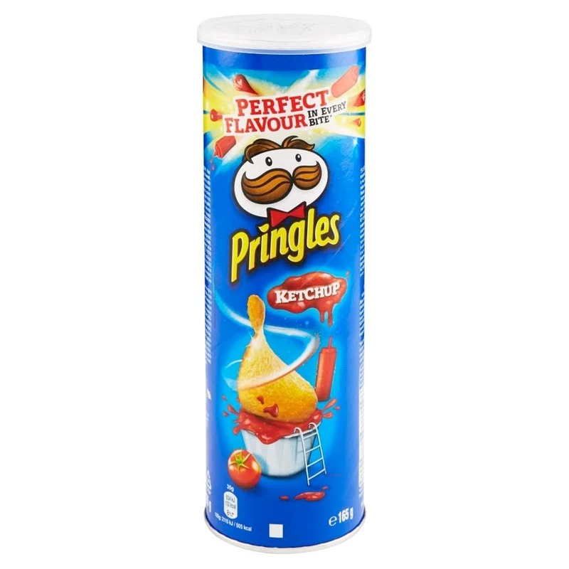 چیپس با طعم کچاپ پرینگلز Pringles وارداتی ترکیه