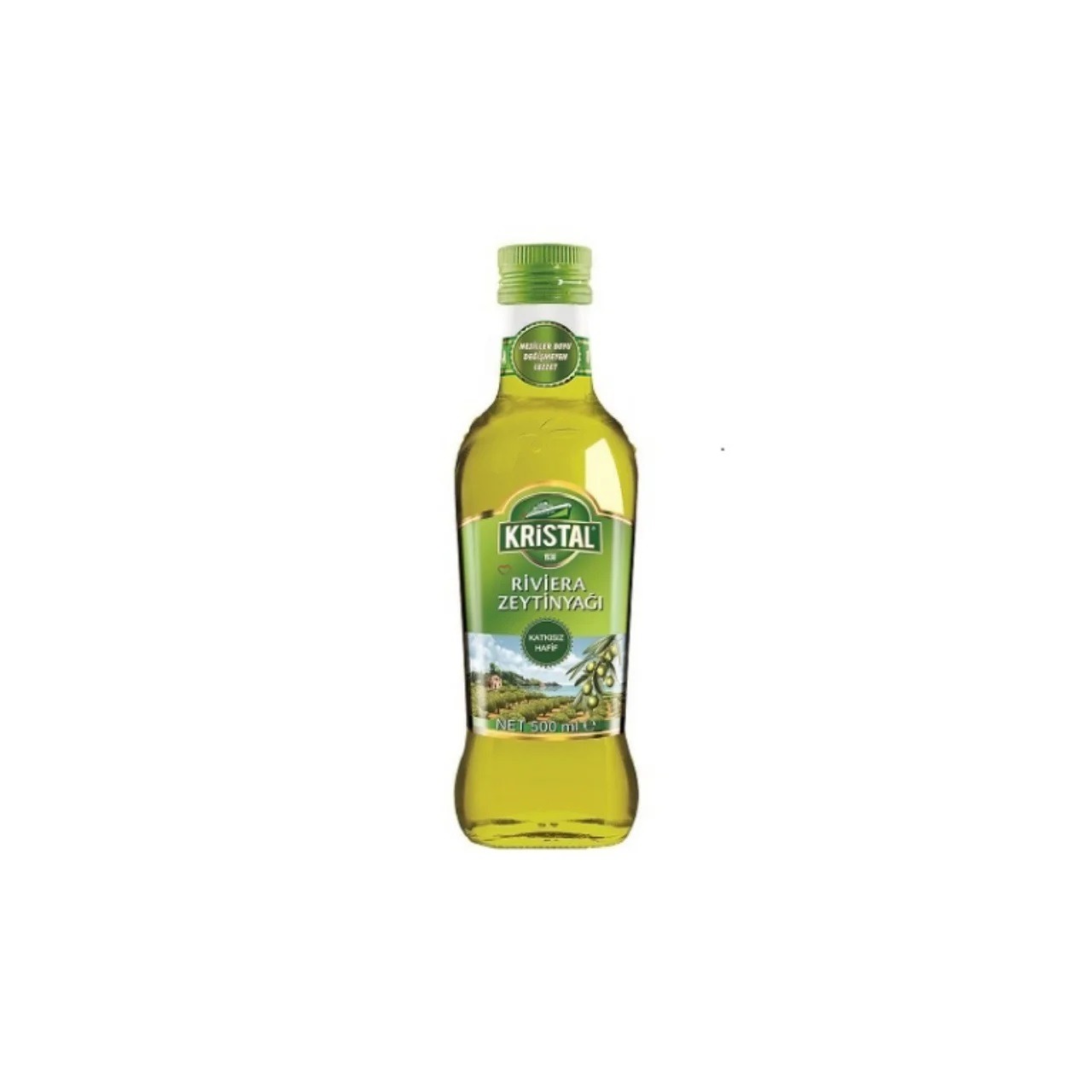 روغن زیتون نیم لیتری کریستال KRISTAL اصل ترکیه