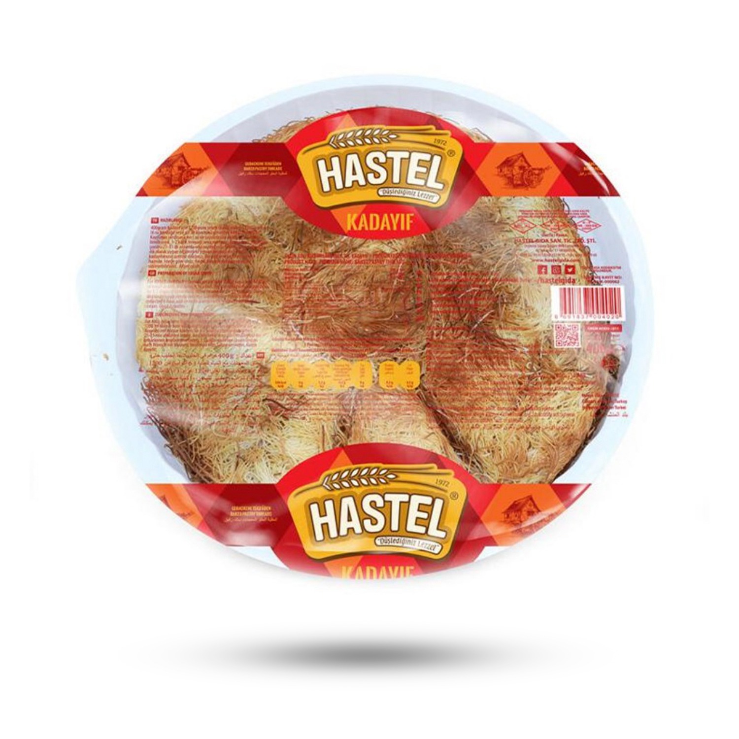 رشته کادایف هاستل Hastle وزن 400 گرم اصل ترکیه