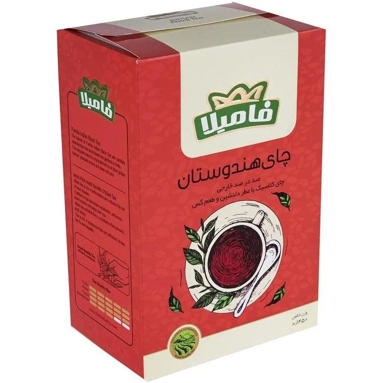 چای سیاه کلاسیک هندوستان فامیلا 450 گرمی