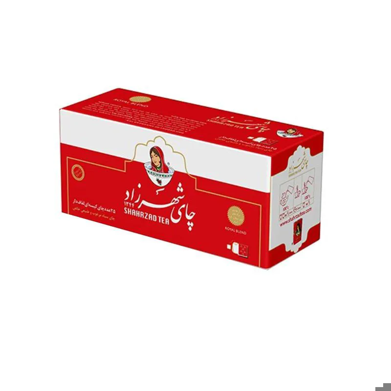 چای کیسه ای رویال شهرزاد بسته 25 عددی