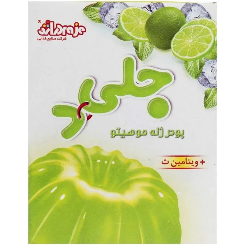 بسته 4 تایی پودر ژله موهیتو آیس 100 گرم دراژه