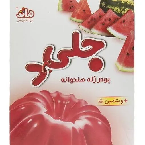 پک 4تایی پودر ژله هندوانه جلی دی 100 گرمی دراژه