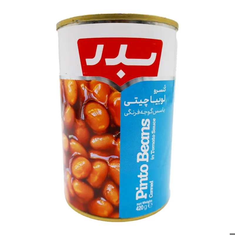 بسته 4 عددی کنسرو لوبیا پینو بدر 420 گرمی