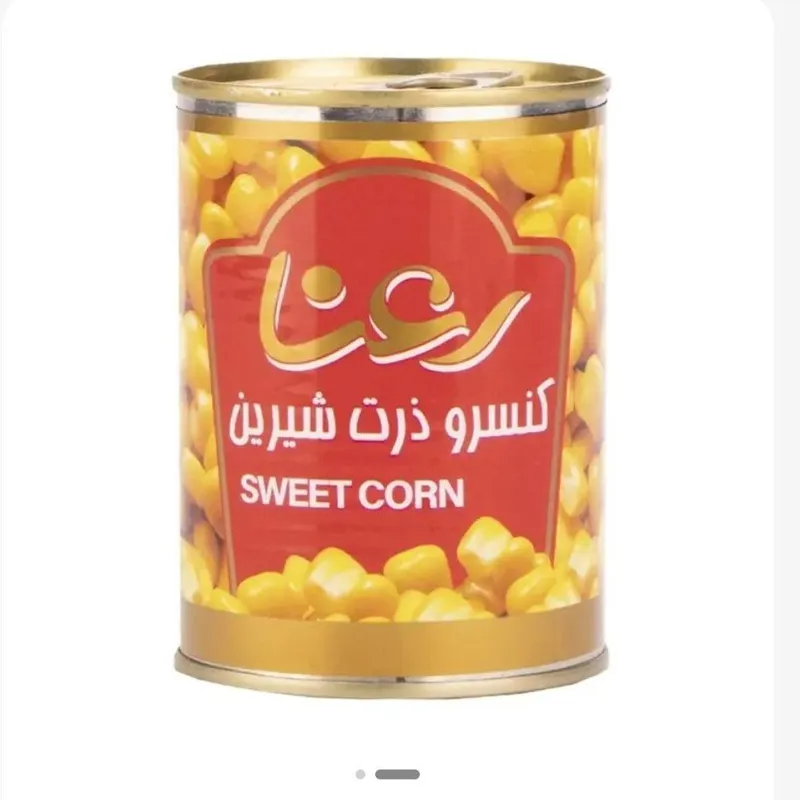 بسته 2 عددی کنسرو ذرت 390 گرمی رعنا
