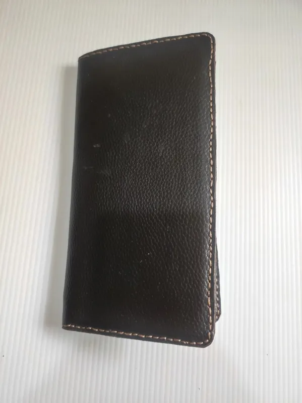 کیف پول چرم دست دوز کتی مردانه