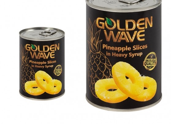 کمپوت آناناس GOLDEN WAVE واراداتی اصل ترکیه