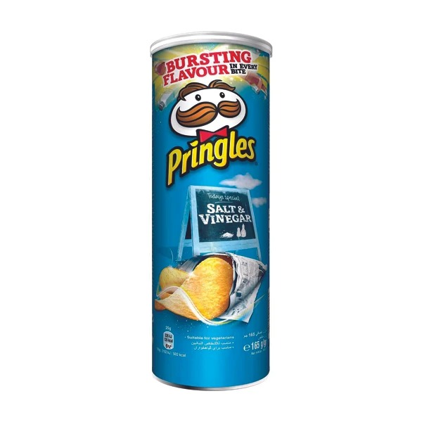 چیپس سرکه و نمک پرینگلز Pringles وارداتی ترکیه