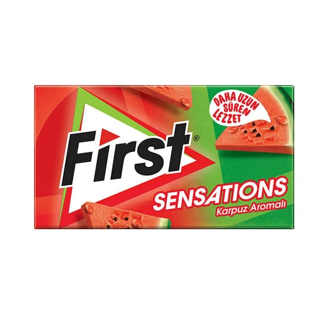 ادامس فرست FIRST وارداتی اصل ترکیه طعم هندوانه
