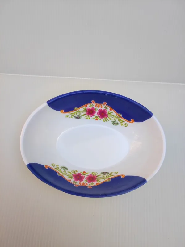 کاسه سالادخوری ملامین میثم دوره پهلوی نو