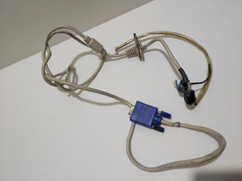 کابل تعمیراتی VGA مانیتور LG فابریک-تست نشده