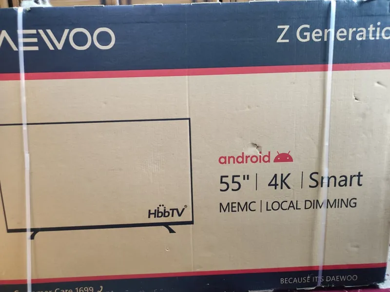 تلویزیون هوشمند دوو مدل DSL-55SU1750I سایز 55 اینچ