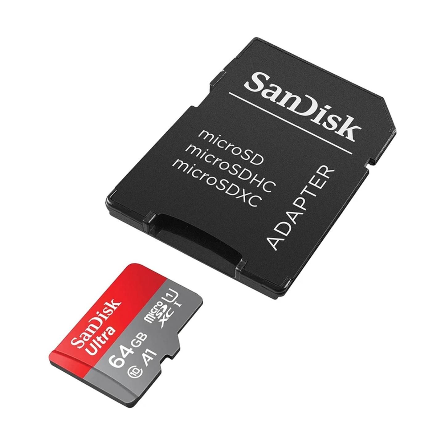کارت حافظه microSDXC سن دیسک با ظرفیت 64GB