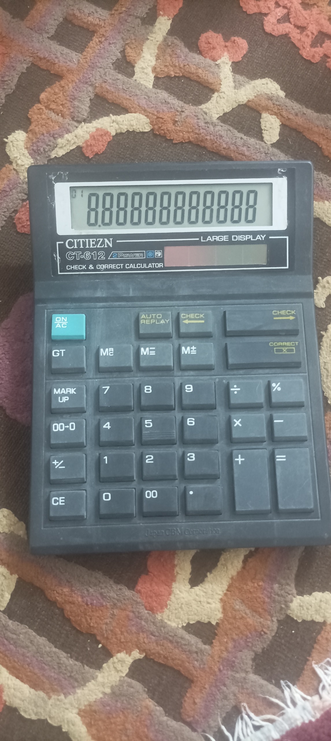 ماشین حساب کاتیزن CT-612